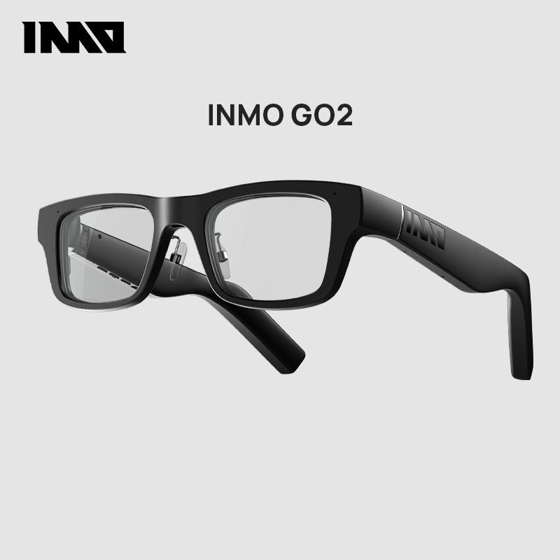 INMO GO2 intelligent AR translation glasses, real-time subtitle speech teleprompter glasses, overseas travel class simultaneous translation artifact AI conference assistant