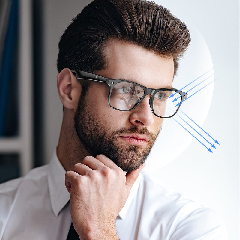 AI glasses bluetooth translation glasses bluetooth calls can listen to music - Alternate View