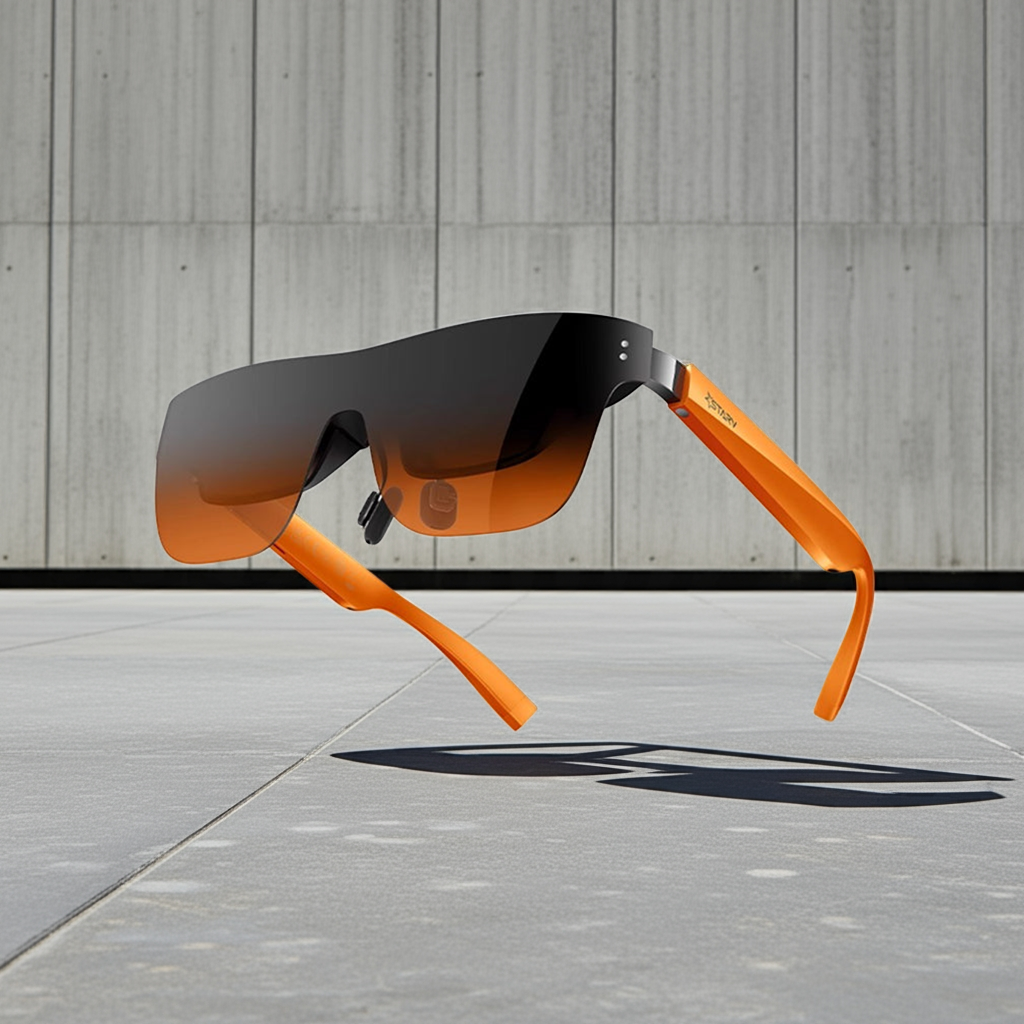 MEIZU StarV View AR Smart Glasses | 3D High-definition Viewing Glasses, Portable AI Glasses, VR, Noise Reduction, Multiple Color Modes, Suitable for Various Scenarios Such As Office Work, Travel, and Entertainment.
