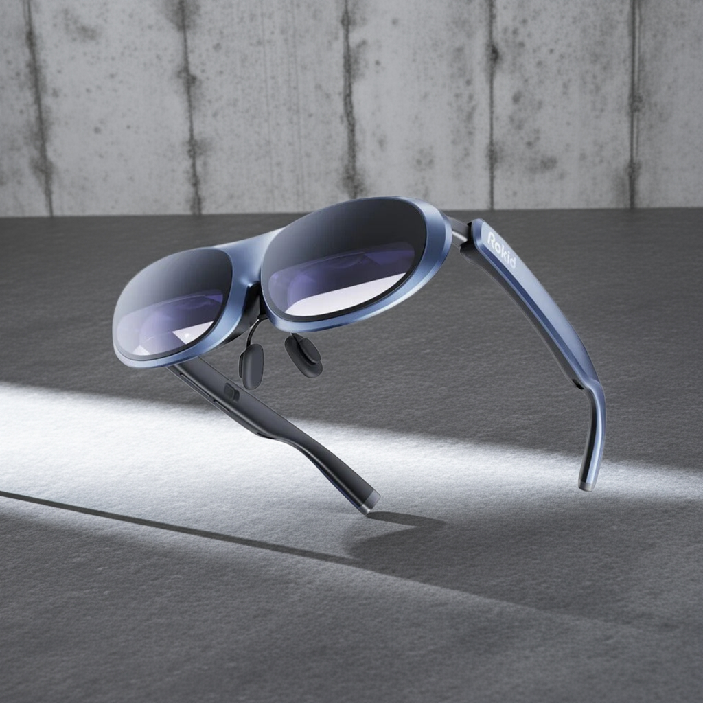 Gafas de realidad aumentada inteligentes Rokid Max | Película 3D de alta definición | Visualización directa del juego | Conexión al móvil
