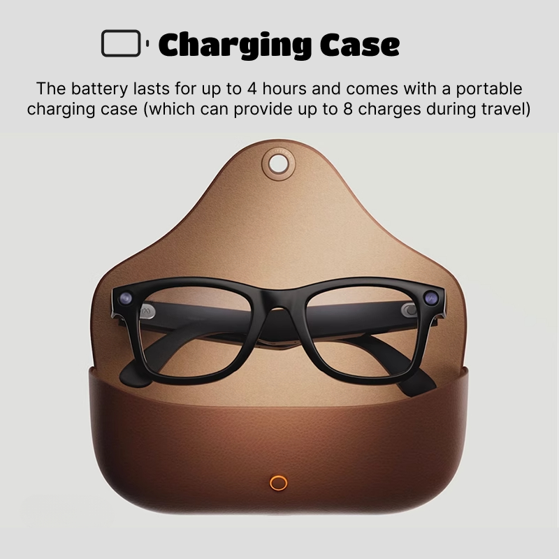 Ray-Ban Meta Glasses | Smart Glasses, AI, Open Headphones, Real-time Translation, High-definition Shooting, Live Streaming, Video, Call