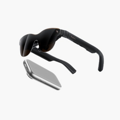 RayNeo Air 3s Pro XR Glasses | Holographic Glasses, Smart Gaming Glasses, Small TV, Pocket TV, 3D, Color Mode, Large Screen, Multi-device Compatibility, Excellent Sound Quality