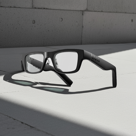 Gafas de traducción de realidad aumentada Inmo Go2 | Diseño ligero y elegante | Traducción avanzada | Notas flash con IA
