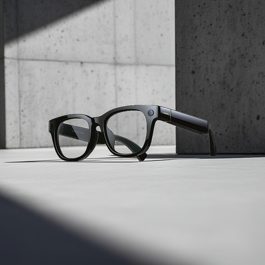Xiaomi Smart AI Glasses | Bone Conduction Technology, High-definition Camera, Electrochromic Display, QR Code Payment, Voice Control, Multi-scenario Control, Suitable for Office, Travel and Entertainment