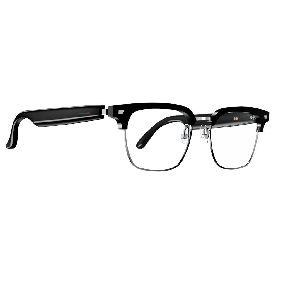 Intelligent AI translation Bluetooth glasses Real-time translation of more than 100 languages AI glasses Listening to songs and calling smart glasses