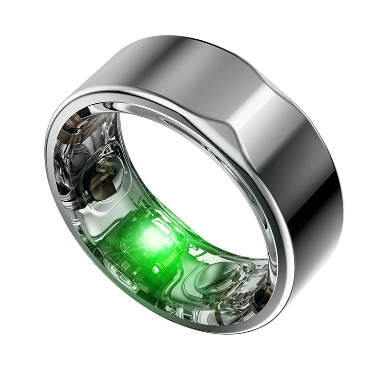 JCRing Smart Ring | AI Health Monitoring, Blood Sugar Risk Assessment, Sleep Tracking, Heart Rate and Oxygen Level Monitoring, Water-resistant, Fast Charging
