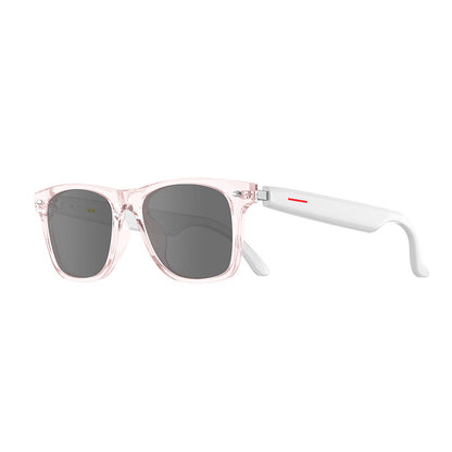 Intelligent AI translation Bluetooth glasses Real-time translation of more than 100 languages AI glasses Listening to songs and calling smart glasses