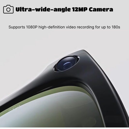 Ray-Ban Meta Glasses | Smart Glasses, AI, Open Headphones, Real-time Translation, High-definition Shooting, Live Streaming, Video, Call