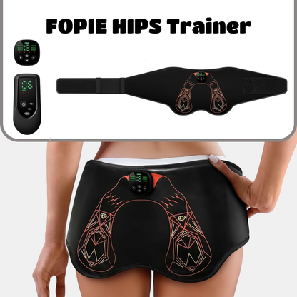 FOPIE HIPS Trainer | Electronic Muscle Stimulator, HIPS Trainer, An Intelligent Wearable Device for The Buttocks, Suitable for Home Fitness, Physical Therapy, and Lower Back Rehabilitation, Etc.