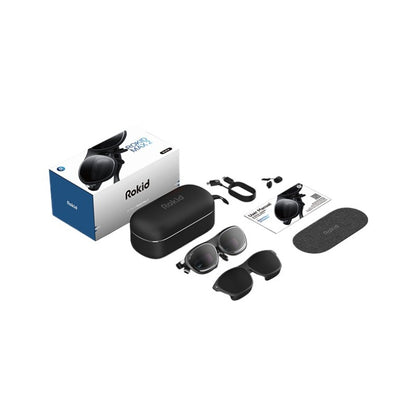 Rokid AR Lite smart AR glasses rokid 3D movie viewing game directly connected to mobile device AI translation non-VR panoramic